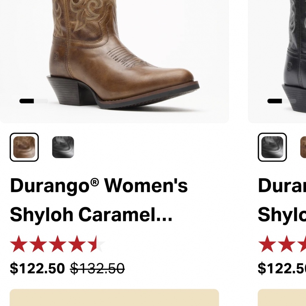 Women’s Durango Shyloh Leather Boots size 9